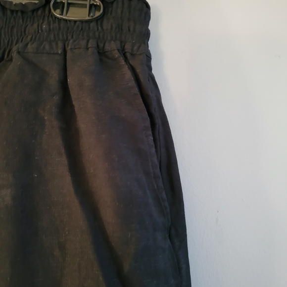 Blank NYC Linen Pull On Drawstring Pants S - Picture 6 of 10